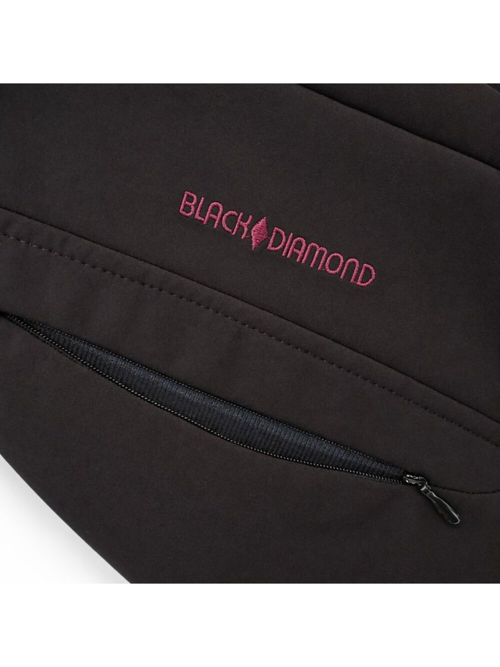 Black Diamond Double Diamond Womens Ski Jacket Black Fleece Lined Size Medium - Picture 9 of 9